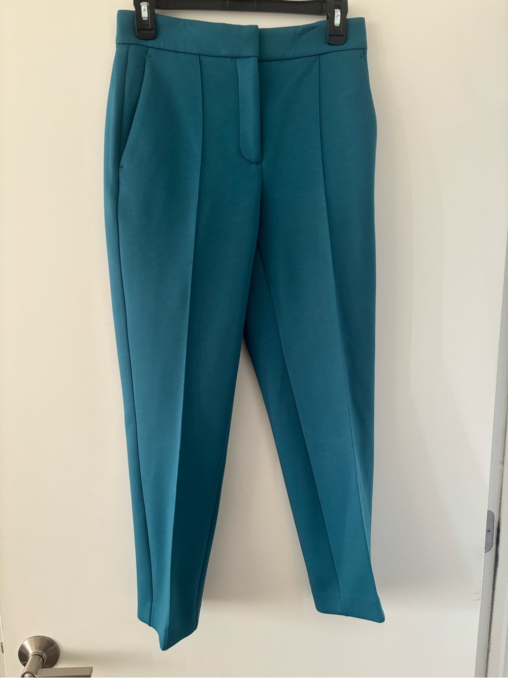 Ann Taylor Teal Tailored Trousers - Straight Leg